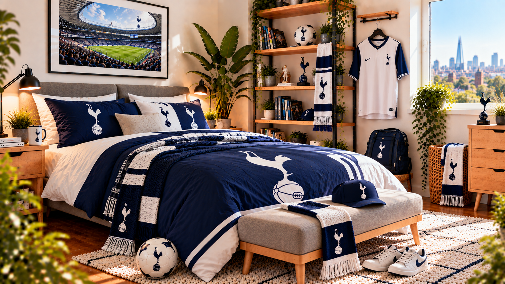 Inspiráció Tottenham Hotspur szurkolói szobához