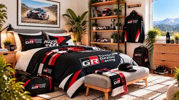 Inspiráció Toyota Gazoo Racing szurkolói szobához