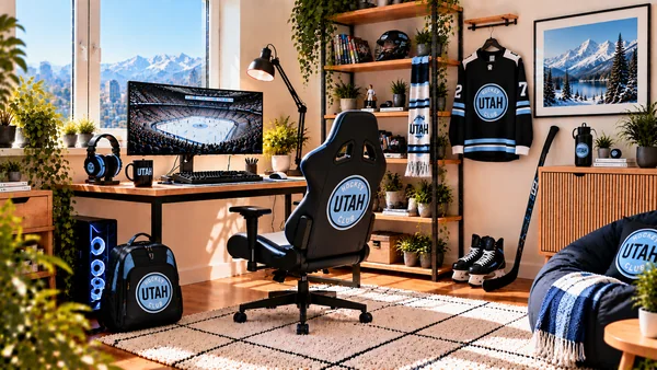 Inspiráció Utah Hockey Club szurkolói dolgozósarokhoz
