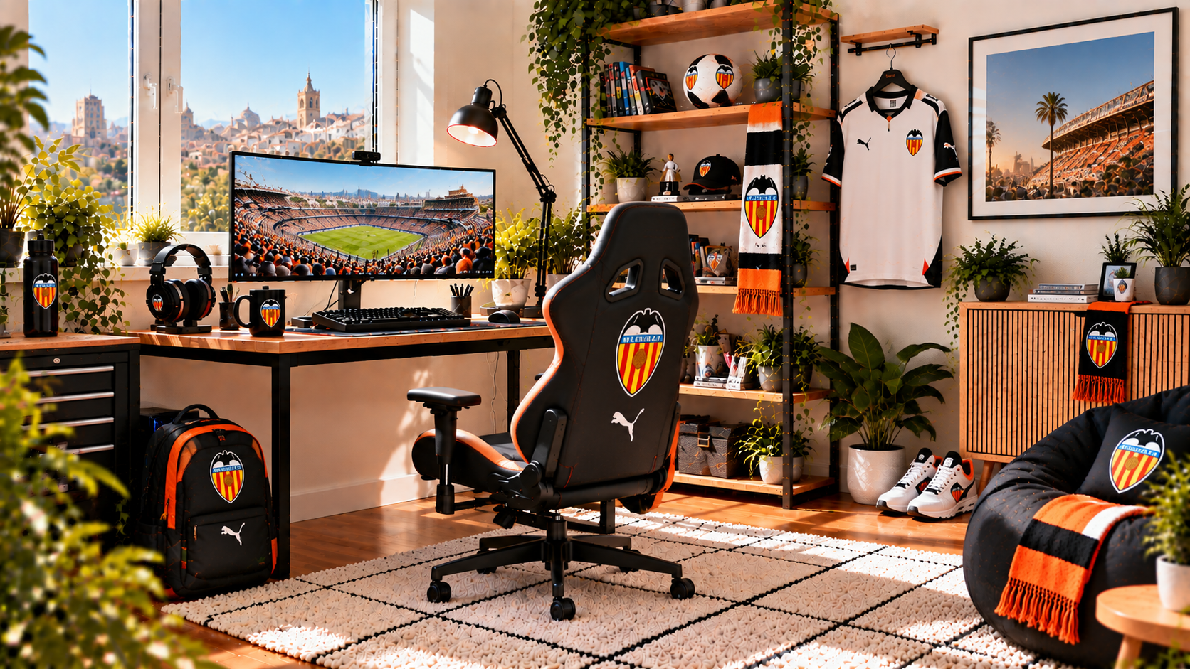 Inspiráció Valencia CF szurkolói dolgozósarokhoz