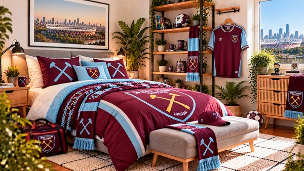 Inspiráció West Ham United szurkolói szobához