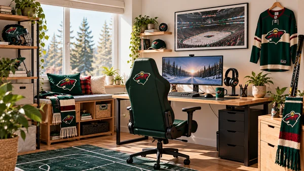 Inspiráció Minnesota Wild szurkolói dolgozósarokhoz