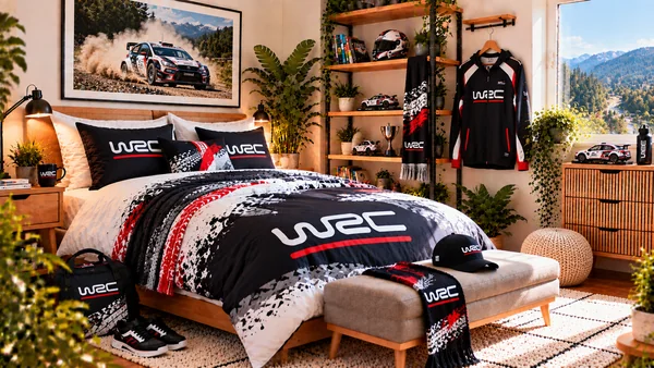 Inspiráció WRC Championship szurkolói szobához