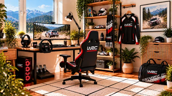 Inspiráció WRC Championship szurkolói dolgozósarokhoz